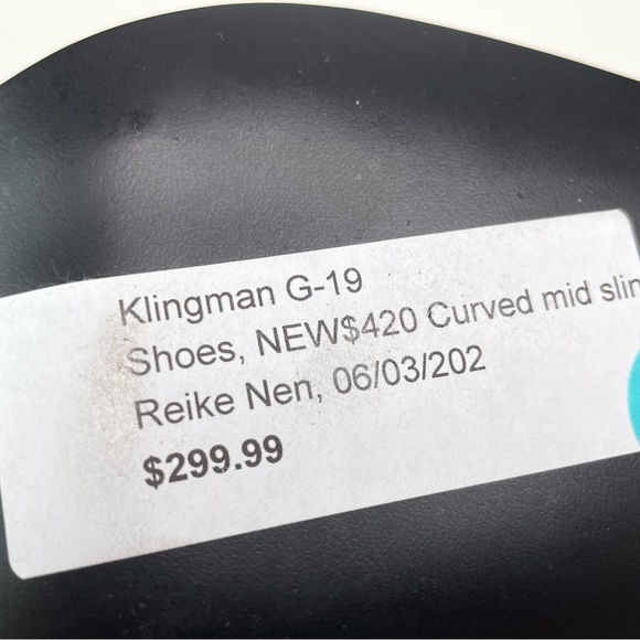 REIKEN NEN Curved Middle Slingback white/ beige - Picture 11 of 13